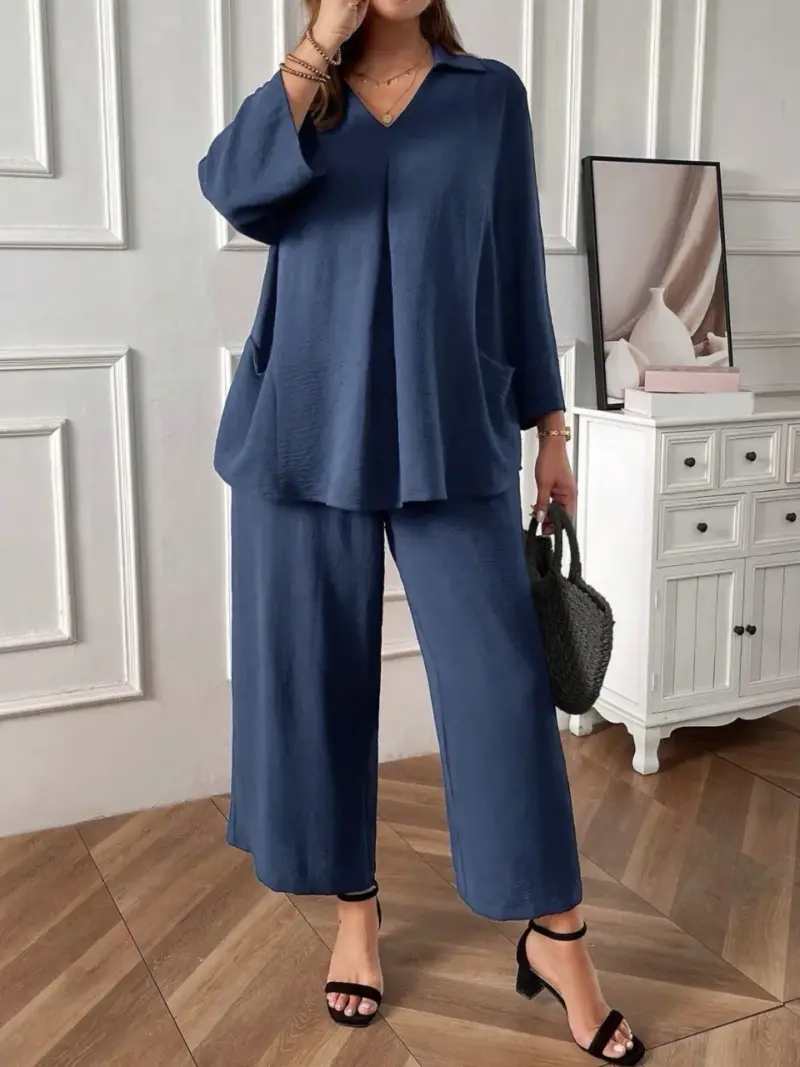Everyday Fashion Set Top and Pants Combo - Image 10