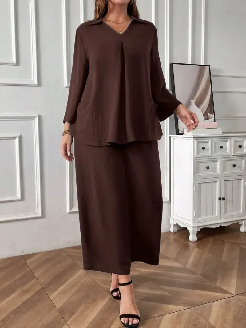 Everyday Fashion Set Top and Pants Combo - Image 15