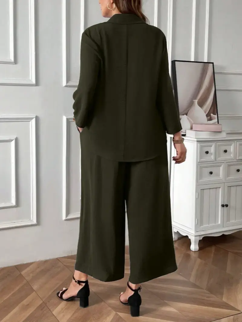Everyday Fashion Set Top and Pants Combo - Image 3