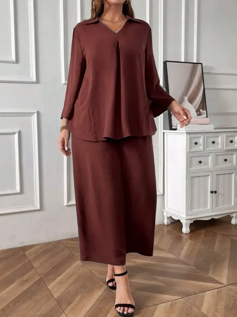 Everyday Fashion Set Top and Pants Combo - Image 14