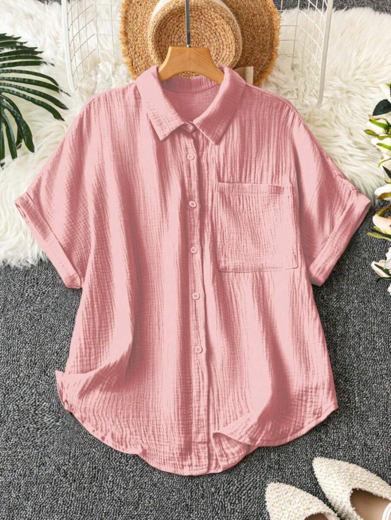 Lovshy Solid Color Shirt - Image 4