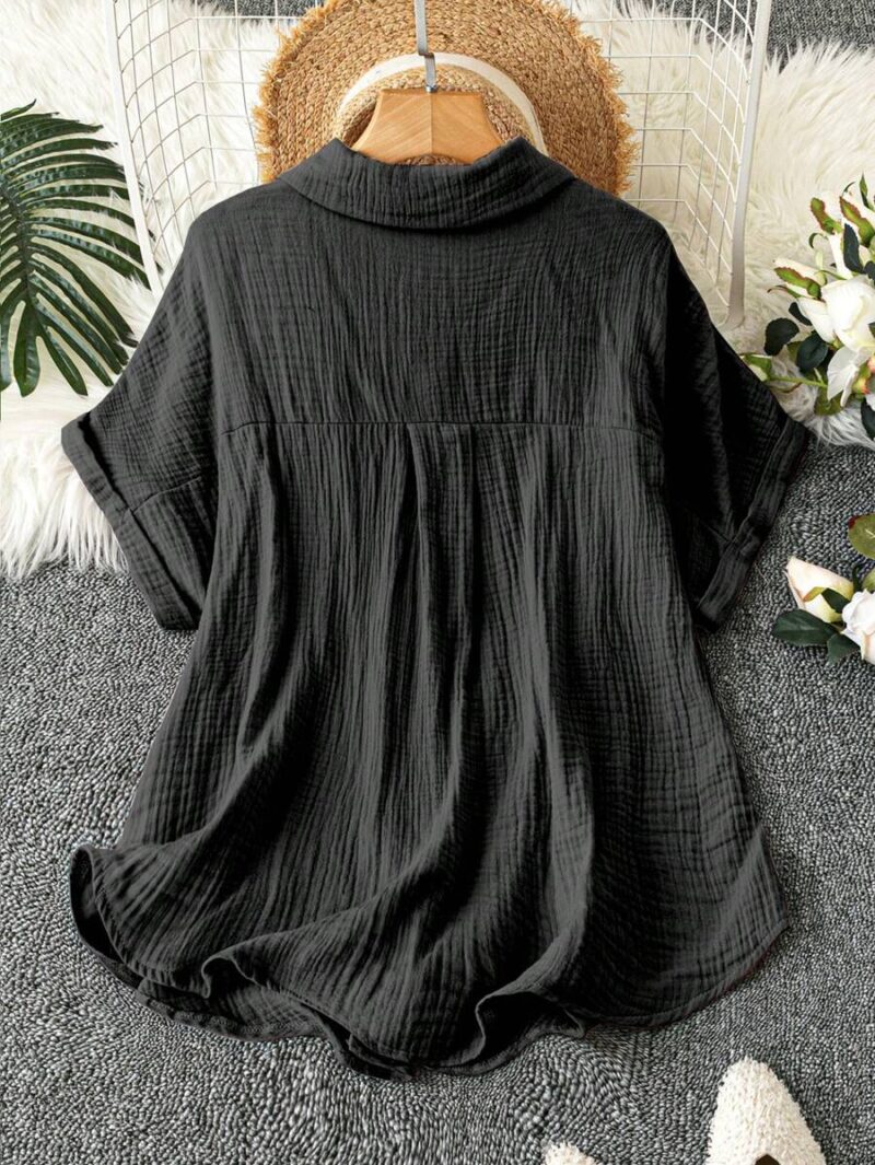 Lovshy Solid Color Shirt - Image 16