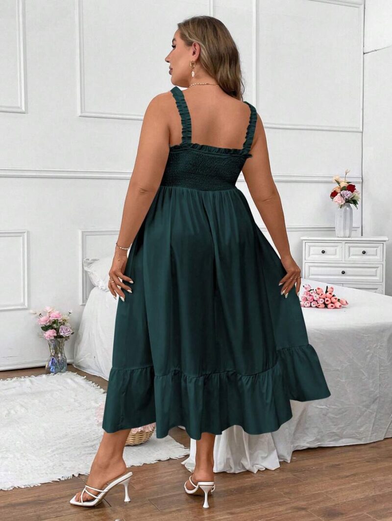 Lovshy Women Casual Solid Color Cami Dress - Image 5