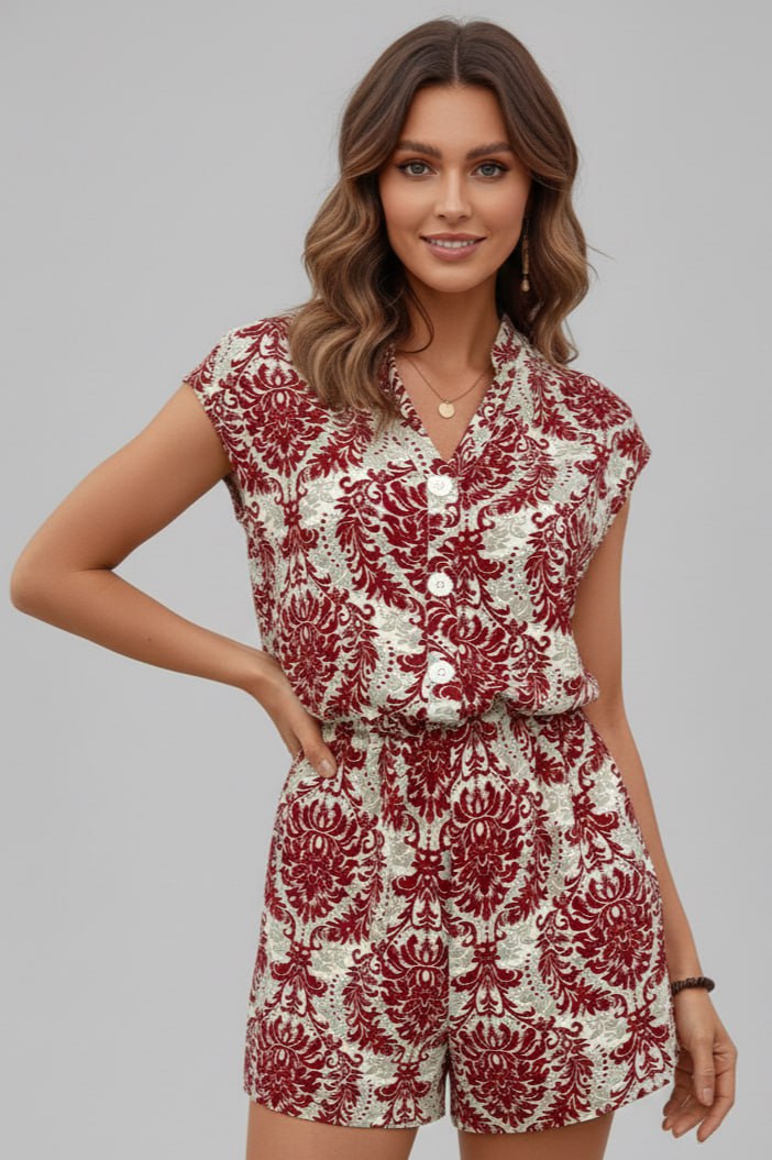 Lovshy Women Multicolor Paisley Printed Dress - Image 2