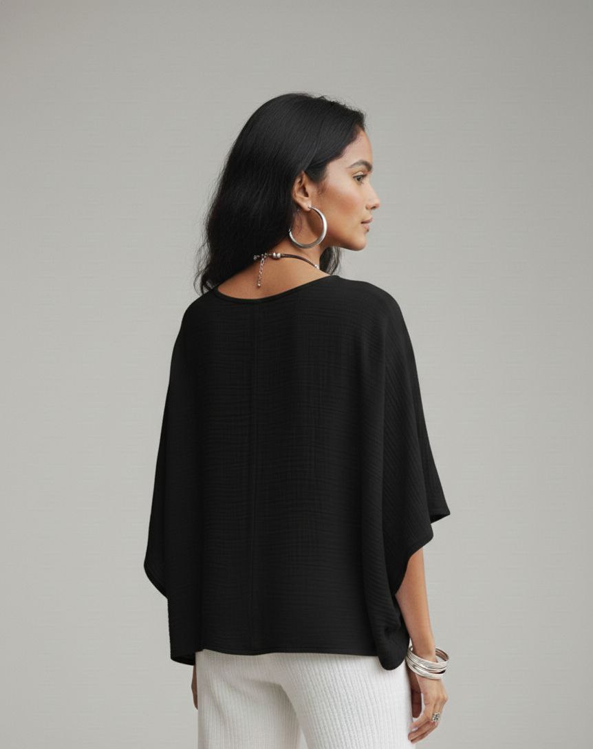 Lovshy Women Fashionable Relaxed Fit Top cf - Image 14