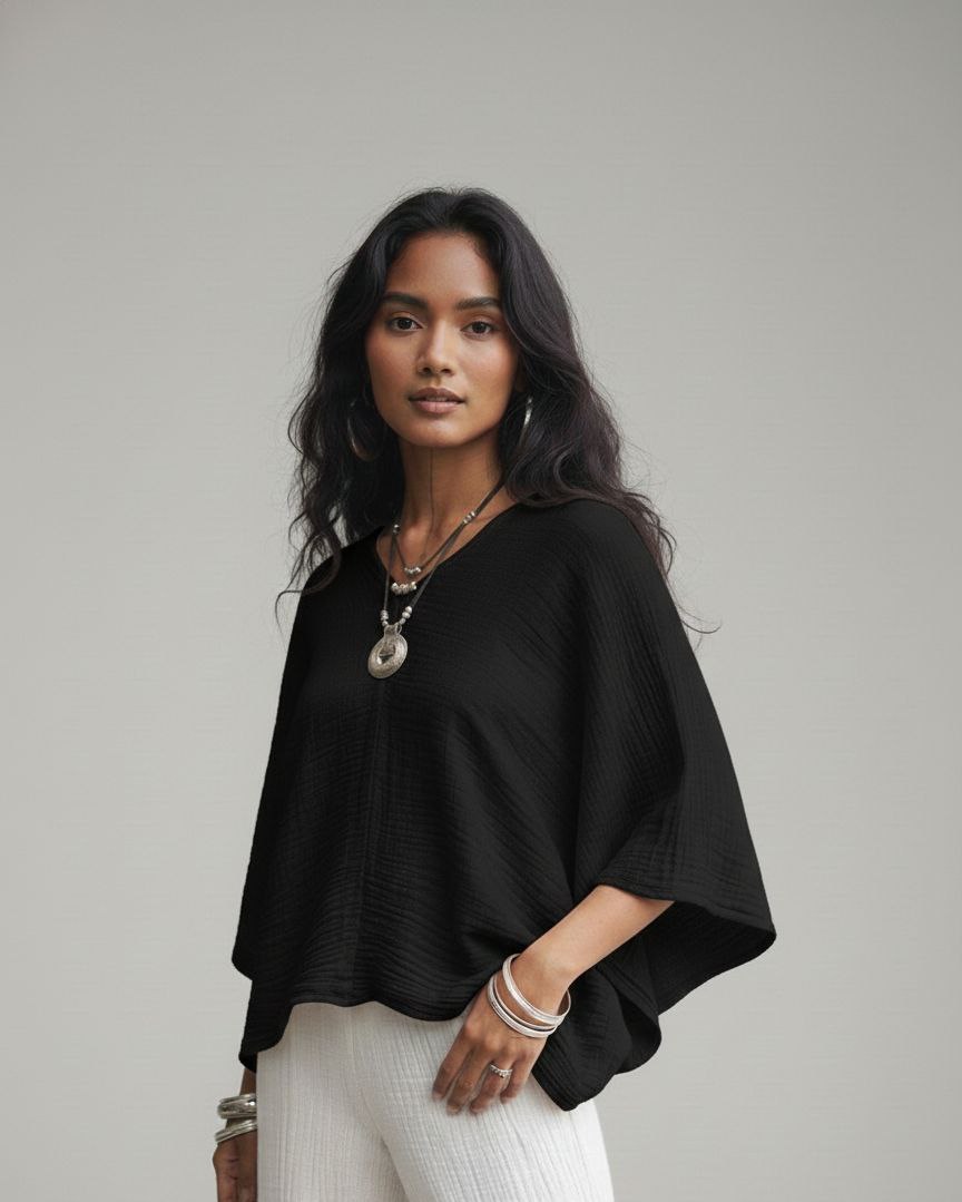 Lovshy Women Fashionable Relaxed Fit Top cf - Image 13