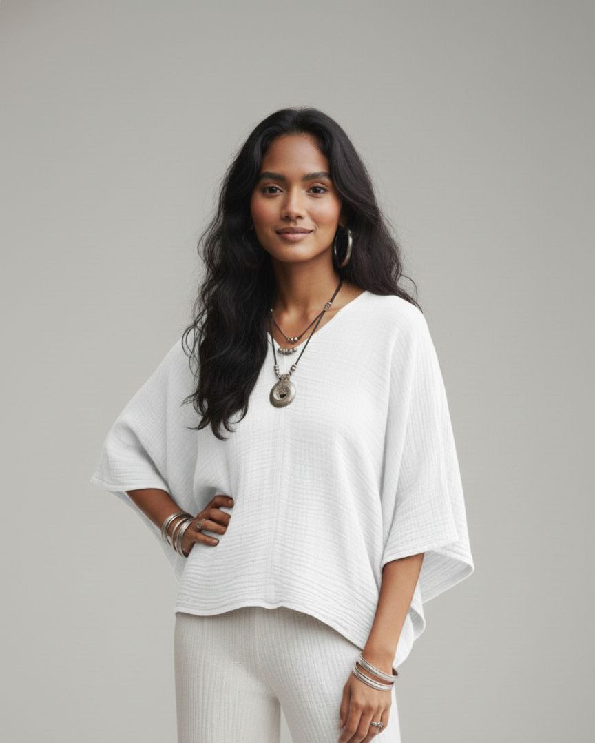 Lovshy Women Fashionable Relaxed Fit Top cf - Image 20