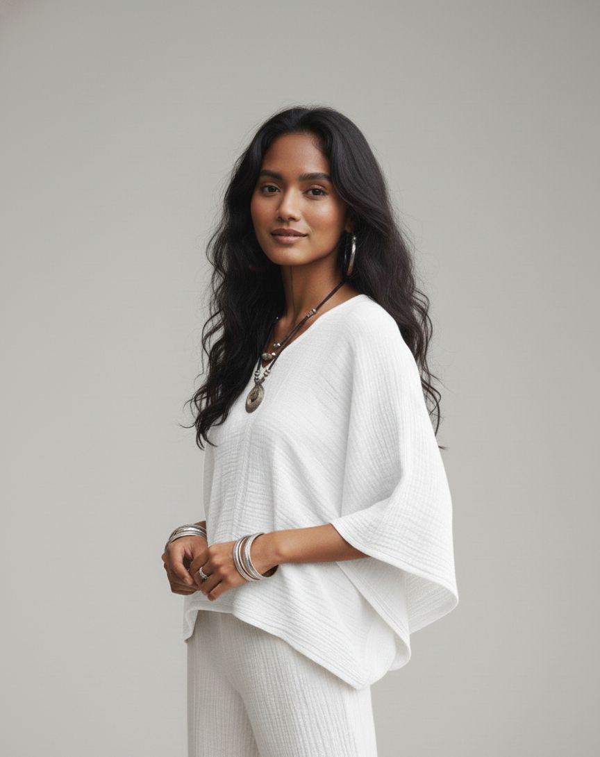 Lovshy Women Fashionable Relaxed Fit Top cf - Image 21