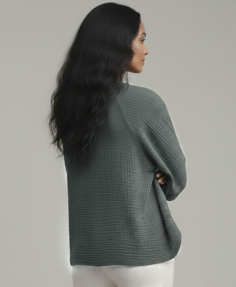 Lovshy Women Fashionable Relaxed Fit Top ag - Image 32