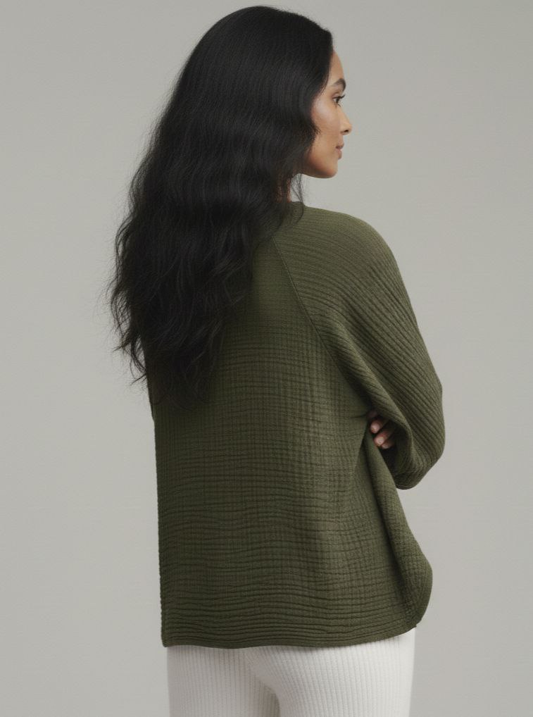 Lovshy Women Fashionable Relaxed Fit Top ag - Image 25