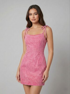 Lovshy Fashionable Bodycon Sleeveless Dress