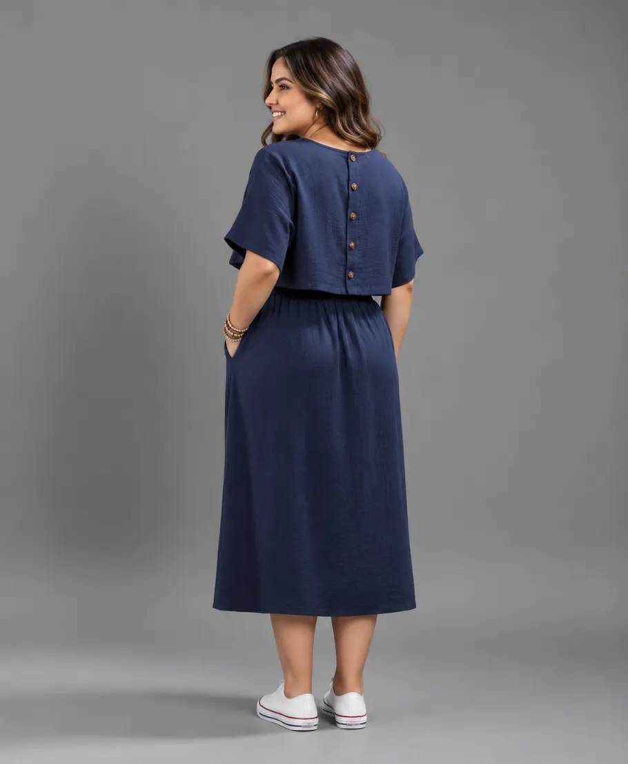 Lovshy Trendy Comfortable Top And Skirt Set nb - Image 2